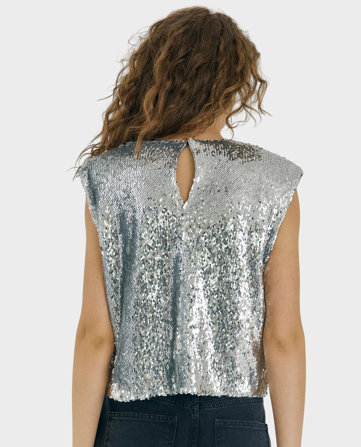 Srebrny top Emma - Image #1