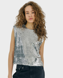 Srebrny top Emma - Image #0