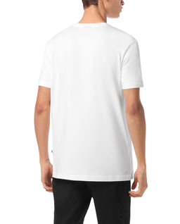 Biały t-shirt z grafiką - Image #1