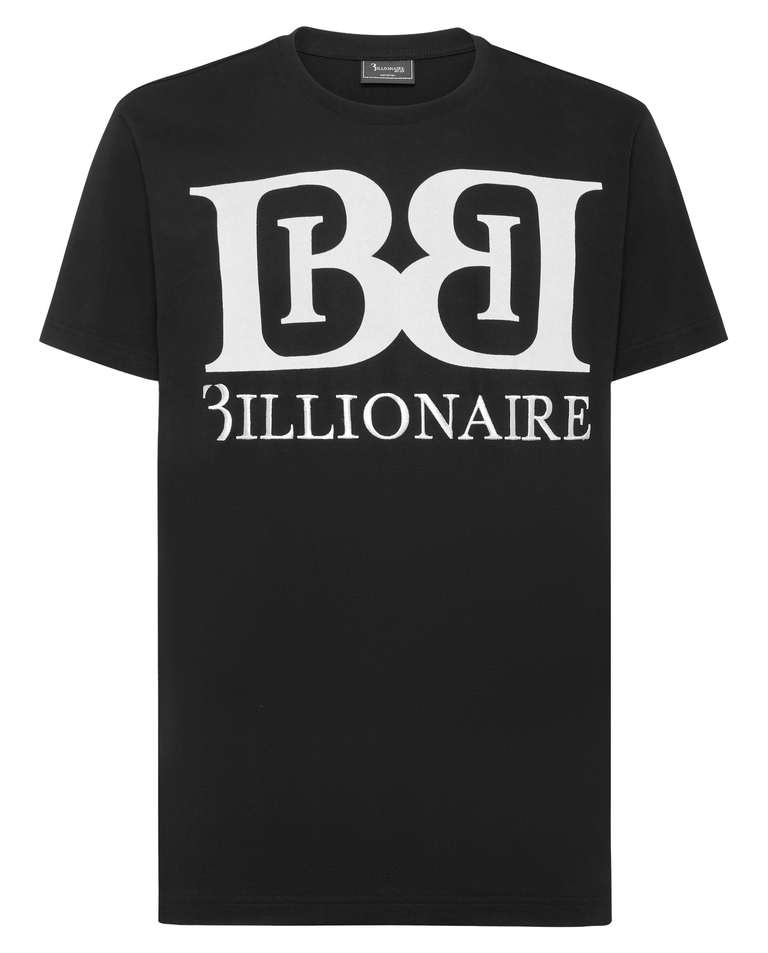 Czarny t-shirt z grafiką - Image #3