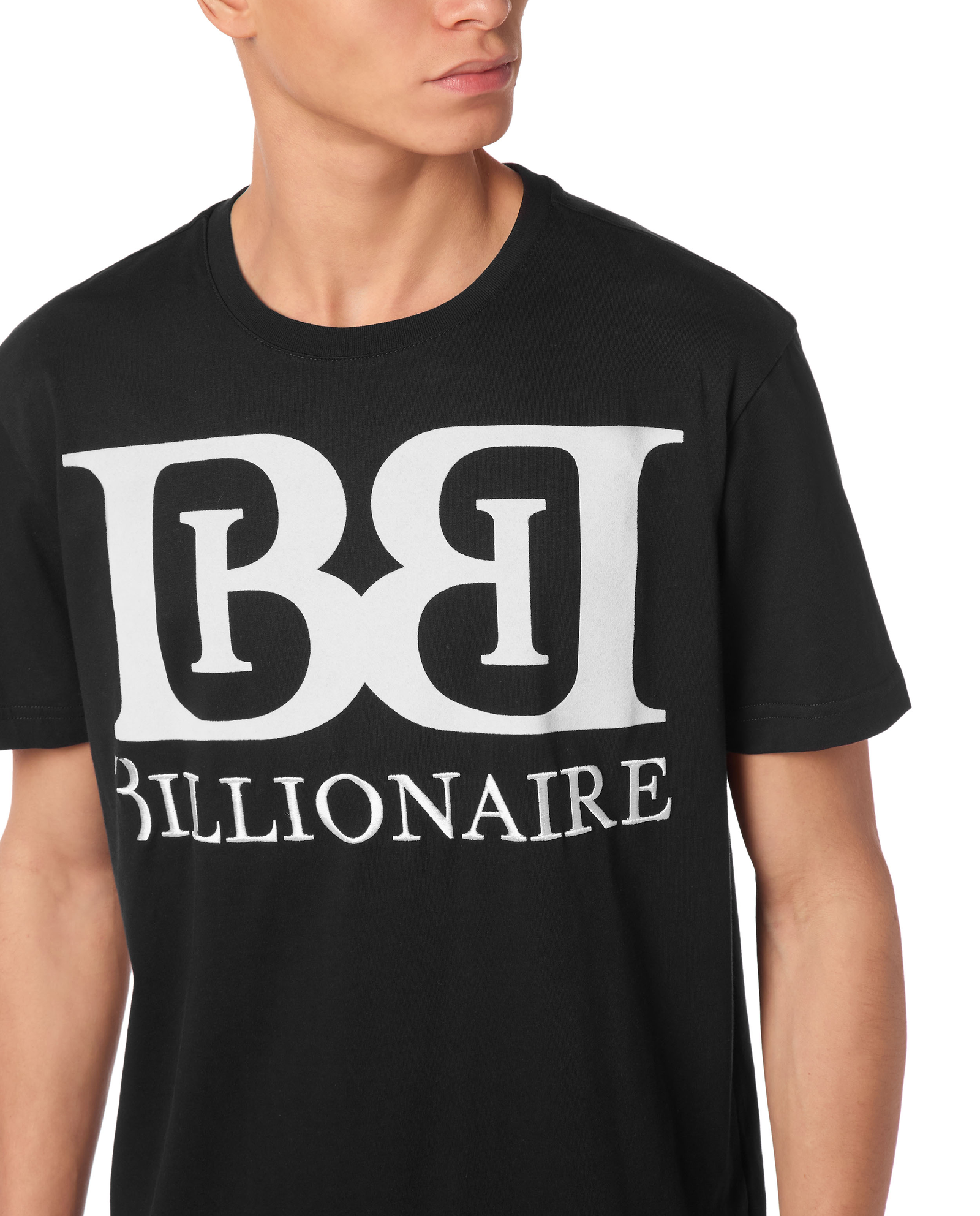 Czarny t-shirt z grafiką - Image #2