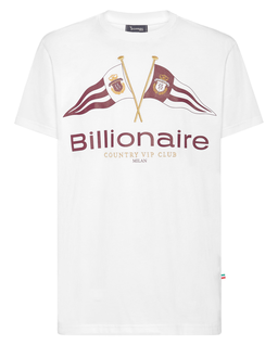 Biały t-shirt z grafiką - Image #3