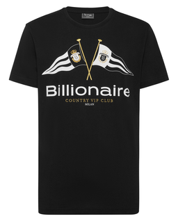 Czarny t-shirt z grafiką - Image #3