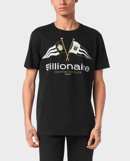 Czarny t-shirt z grafiką - Image #0