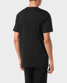 Czarny t-shirt z grafiką - Image #1