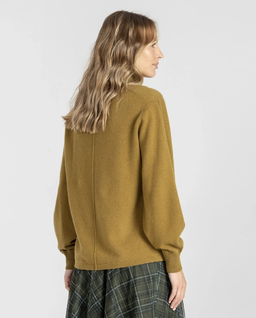 Wełniany sweter z golfem - Image #3