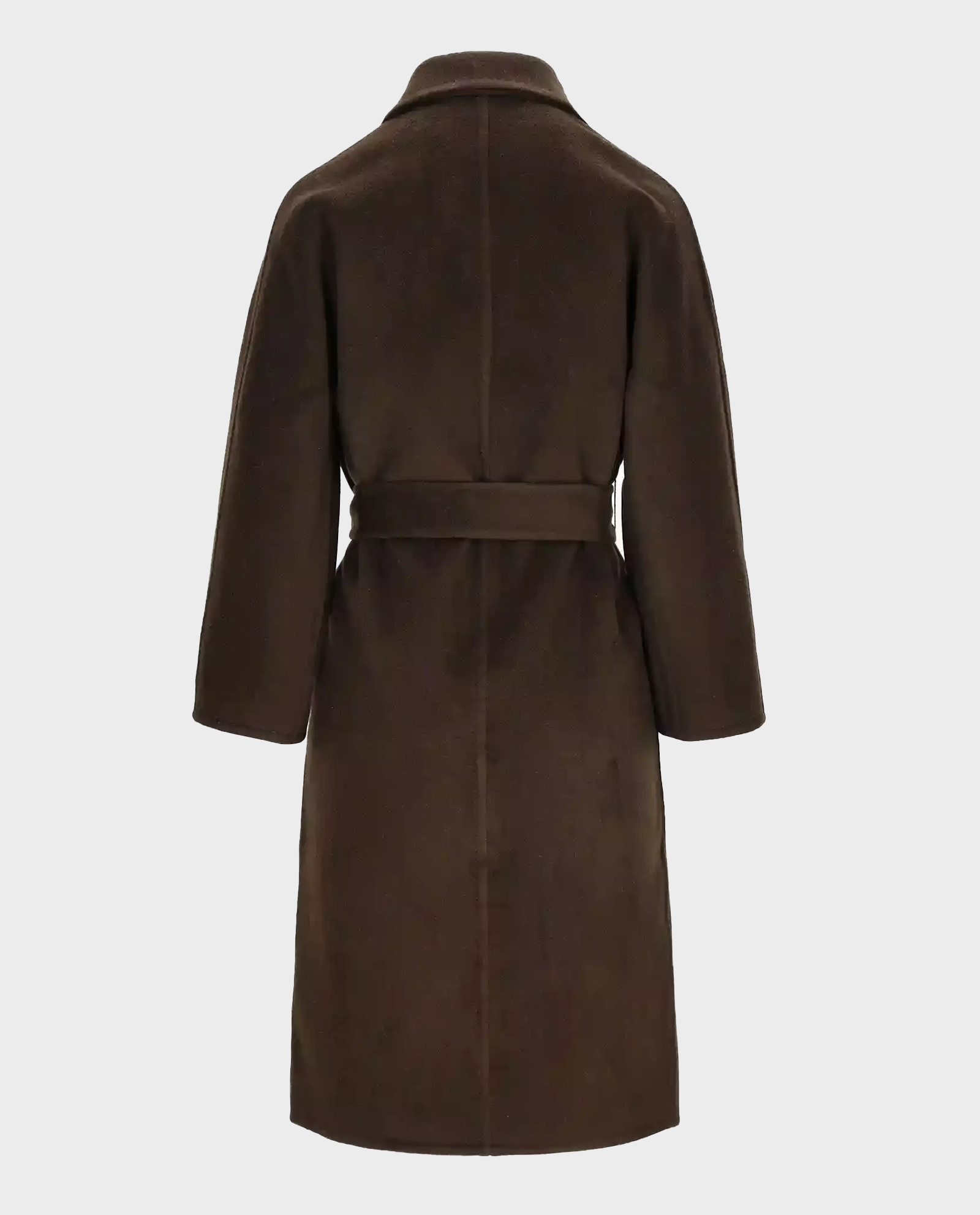 Brązowy płaszcz z wełny i kaszmiru Pako - Image #5