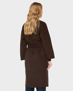 Brązowy płaszcz z wełny i kaszmiru Pako - Image #1