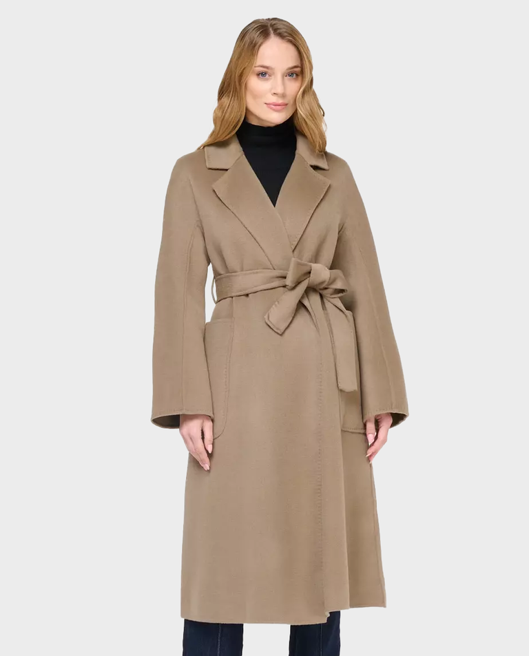 Wełniany płaszcz Brevi