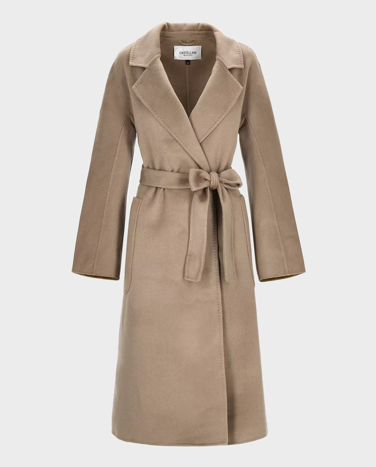 Wełniany płaszcz Brevi - Image #3