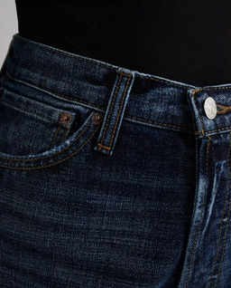 Granatowe jeasny Straight Fit - Image #4