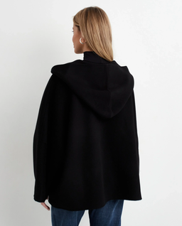 Czarna kurtka z kapturem - Image #3