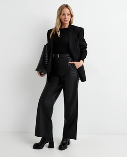 Czarna bluzka z długim rękawem - Image #2