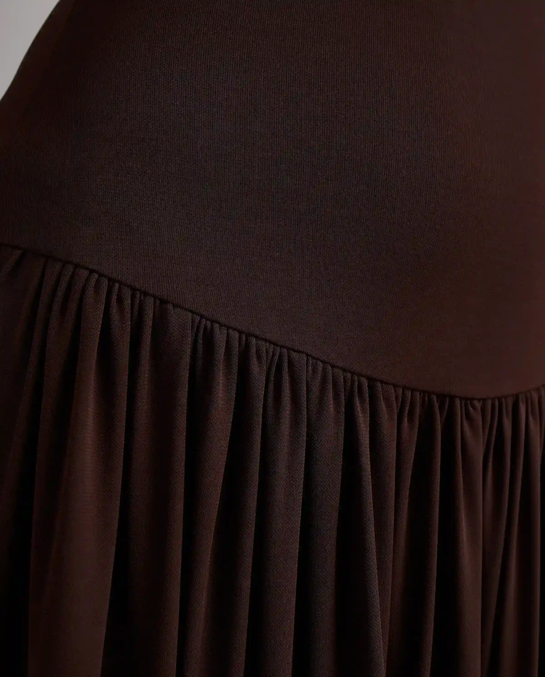 Brązowa sukienka Muse maxi - Image #4