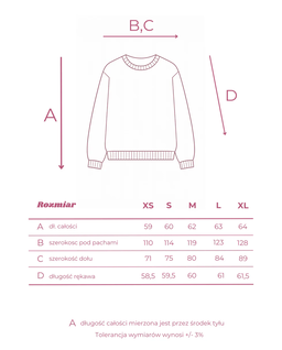 Czarna bluza Amore Rosa - Image #6