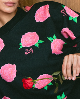 Czarna bluza Amore Rosa - Image #4