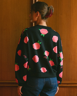 Czarna bluza Amore Rosa - Image #2