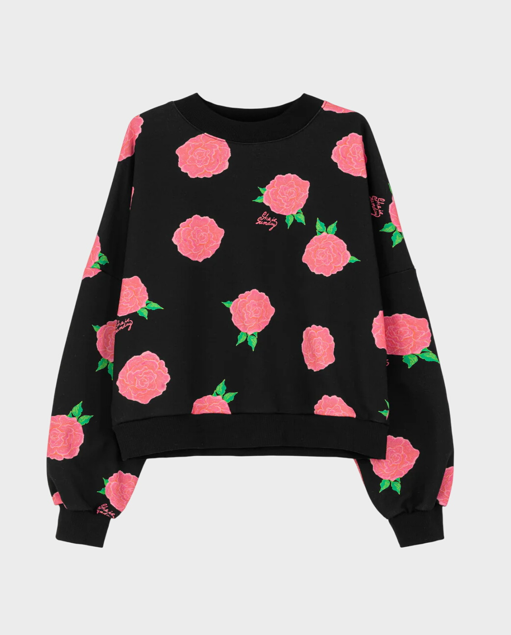 Czarna bluza Amore Rosa - Image #0