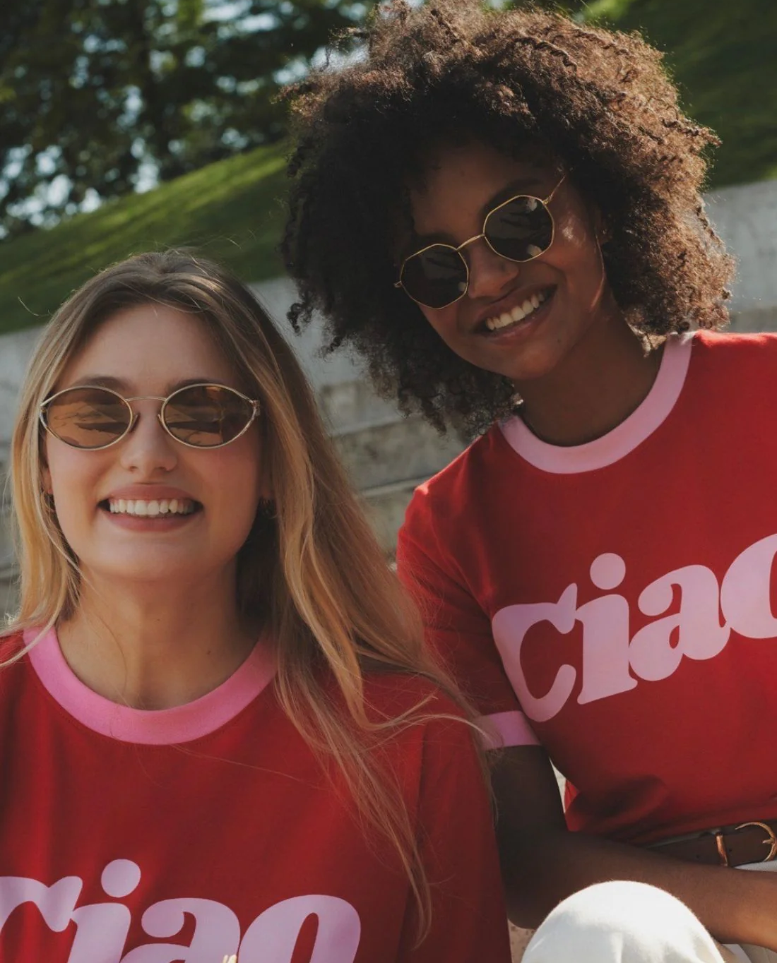 Czerwony t-shirt Ciao - Image #5