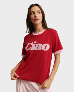 Czerwony t-shirt Ciao - Image #0