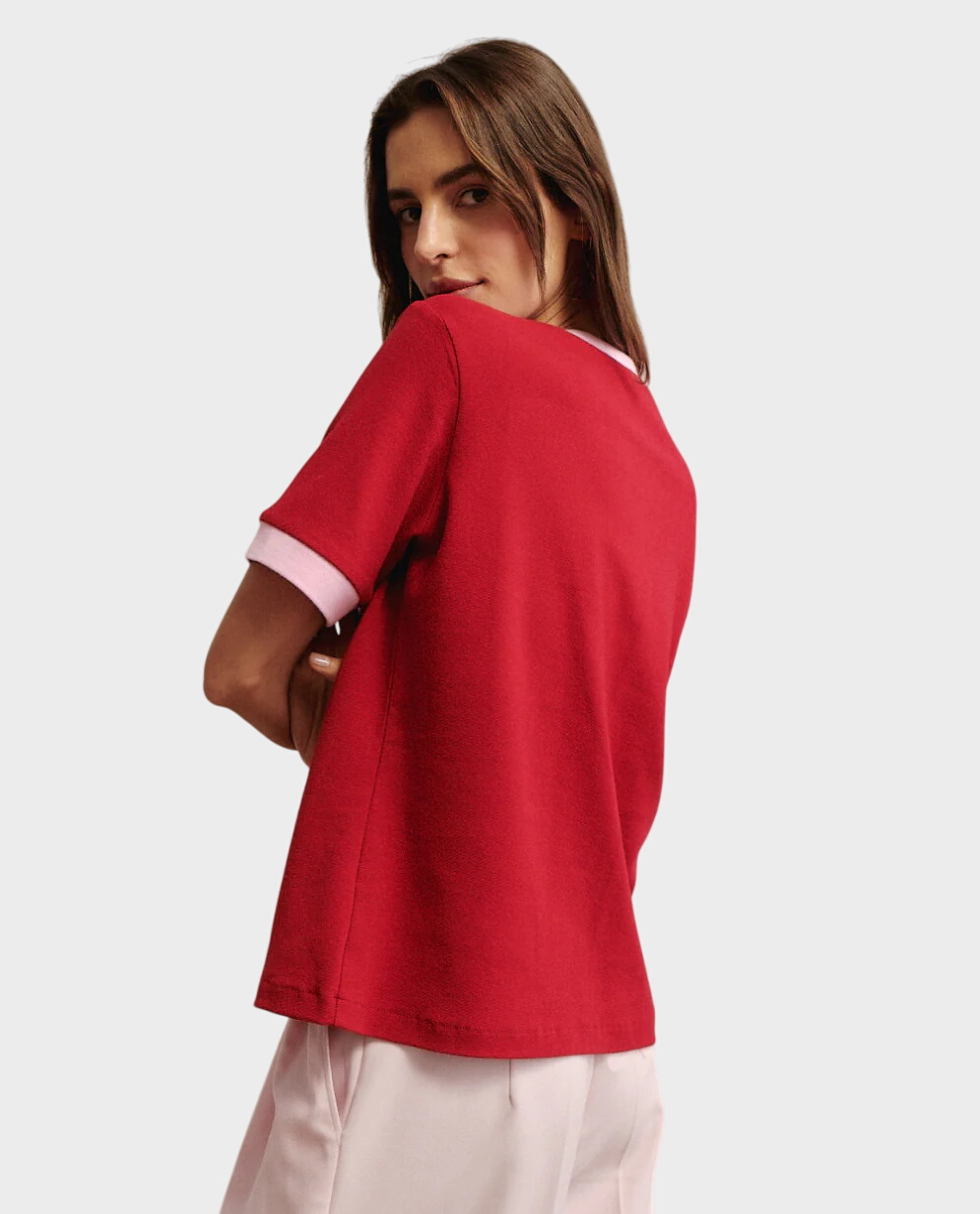 Czerwony t-shirt Ciao - Image #1