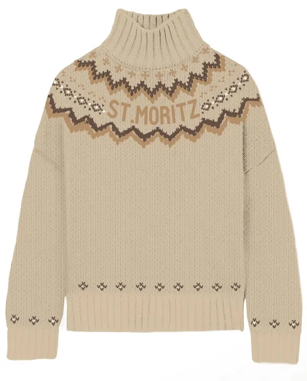 Beżowy sweter Meghan - Image #1