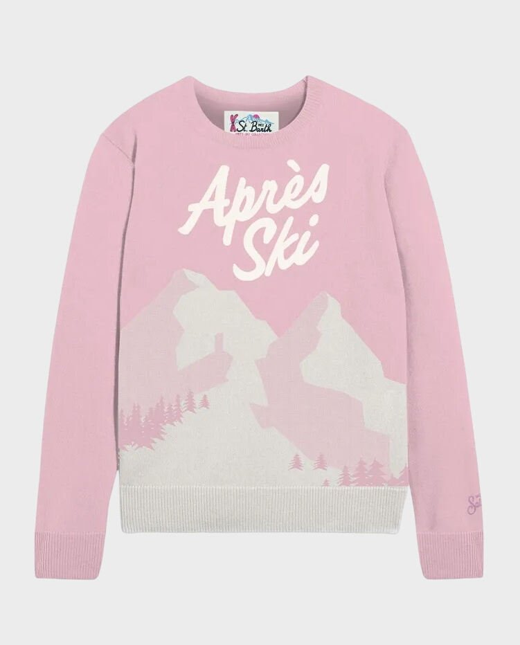 Różowy sweter New Queen