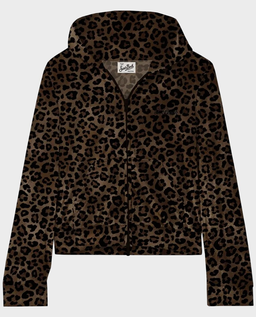 Panterkowa bluza Daiana Chenille - Image #1