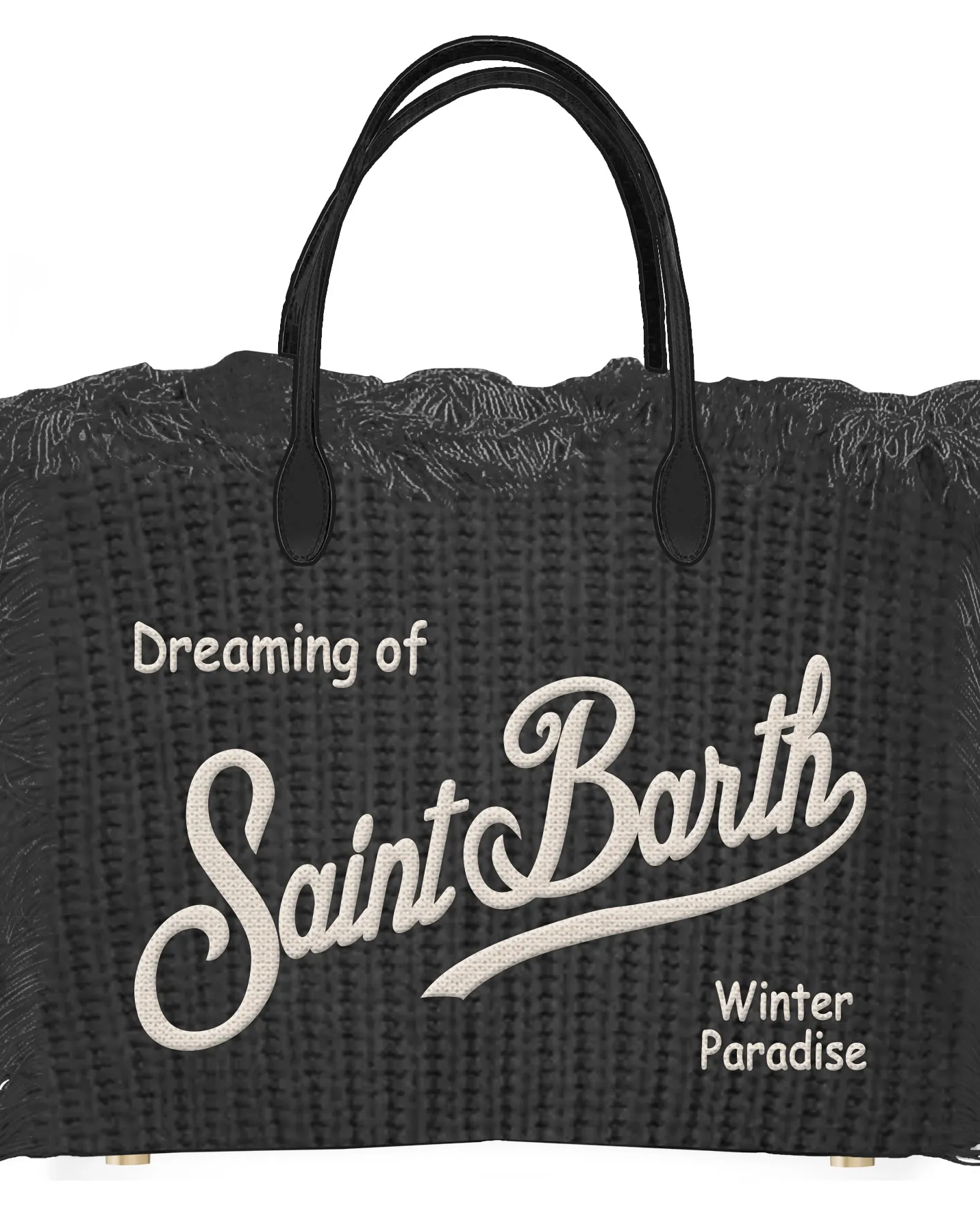 Czarna torba Vanity Wool Rib - Image #1