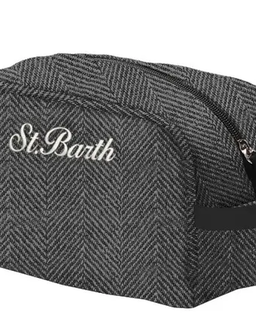 Szara kosmetyczka Westwood z mieszanki wełny - Image #1