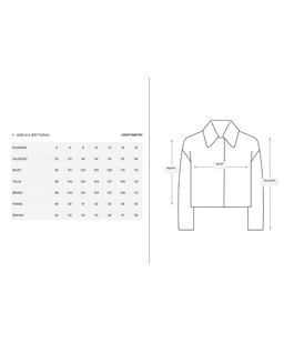 Burgundowa kurtka skórzana - Image #5