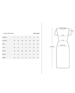 Czarno-biała sukienka midi - Image #5