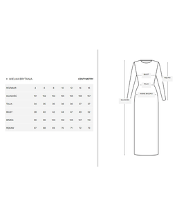 Granatowa satynowa sukienka midi - Image #5