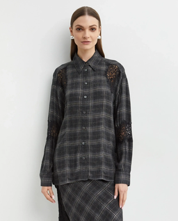 Koszula w kratę Reina Shirt - Image #0