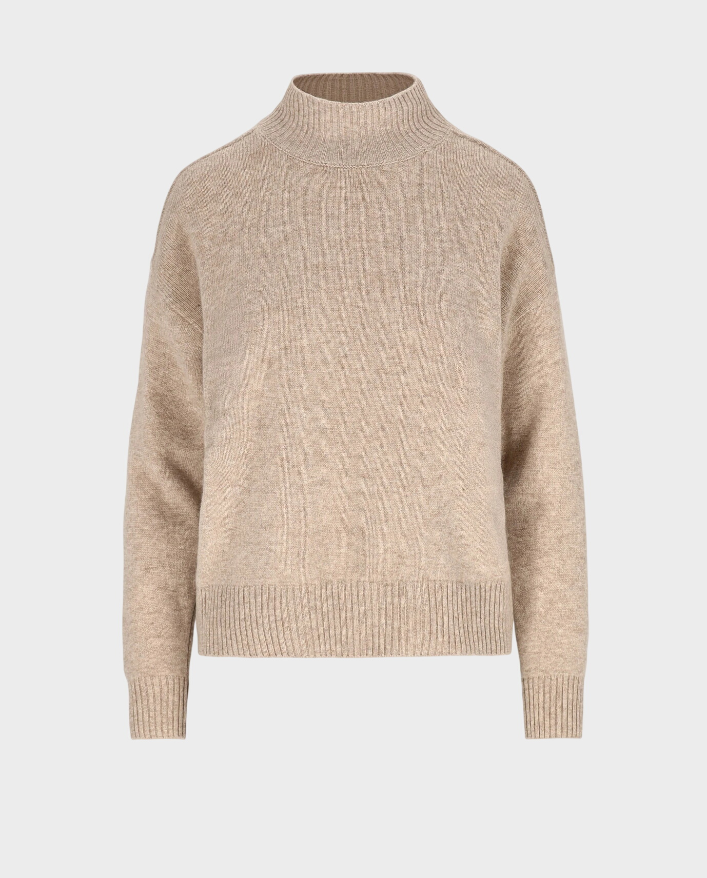 Beżowy sweter z wełny i kaszmiru Emer - Image #0