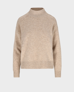 Beżowy sweter z wełny i kaszmiru Emer - Image #0