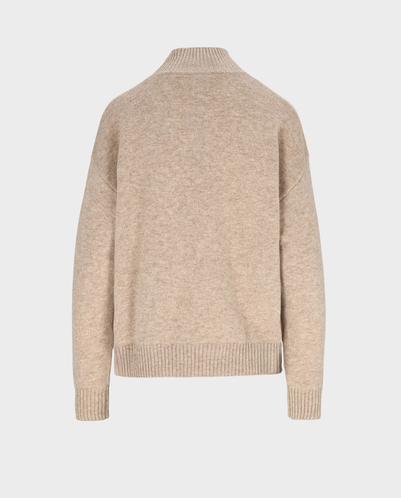 Beżowy sweter z wełny i kaszmiru Emer - Image #1