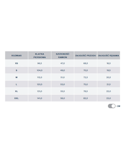 Niebieski bawełniany t-shirt Classic Fit - Image #5