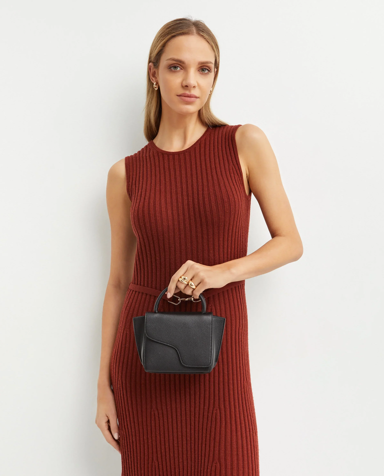 Czarna torebka Montalcino Mini