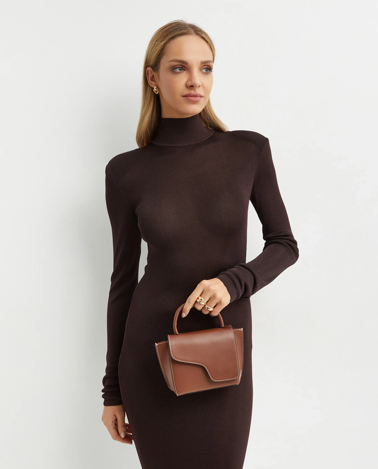 Brązowa torebka Montalcino Mini