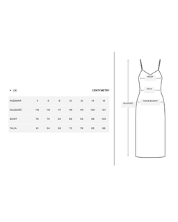 Czerwona ażurowa sukienka midi - Image #5