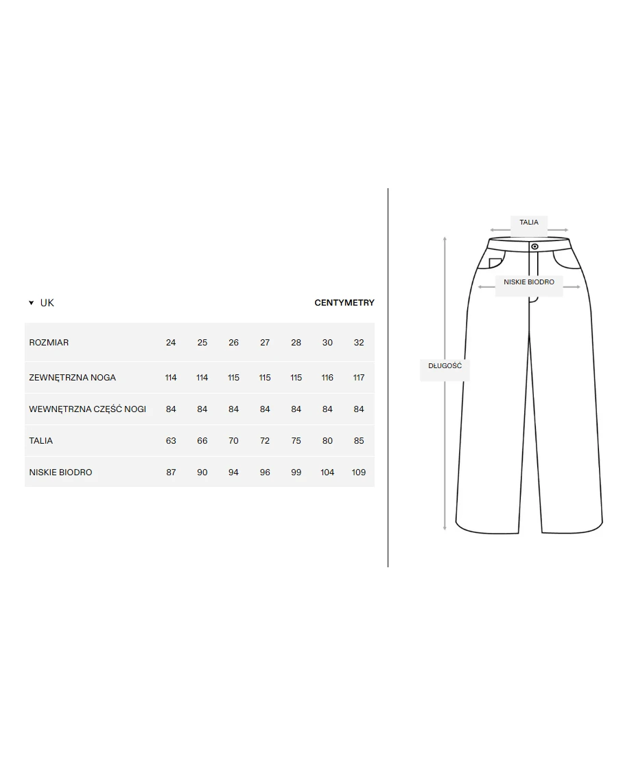 Niebieskie jeansy z szerokimi nogawkami - Image #5