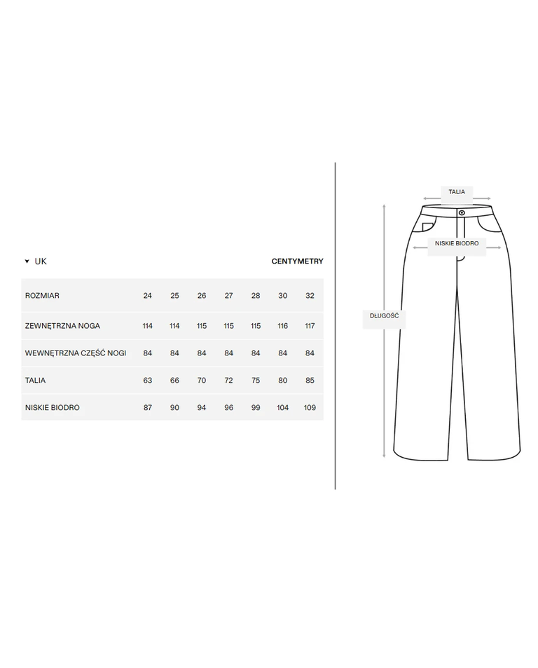 Niebieskie jeansy z szerokimi nogawkami - Image #5