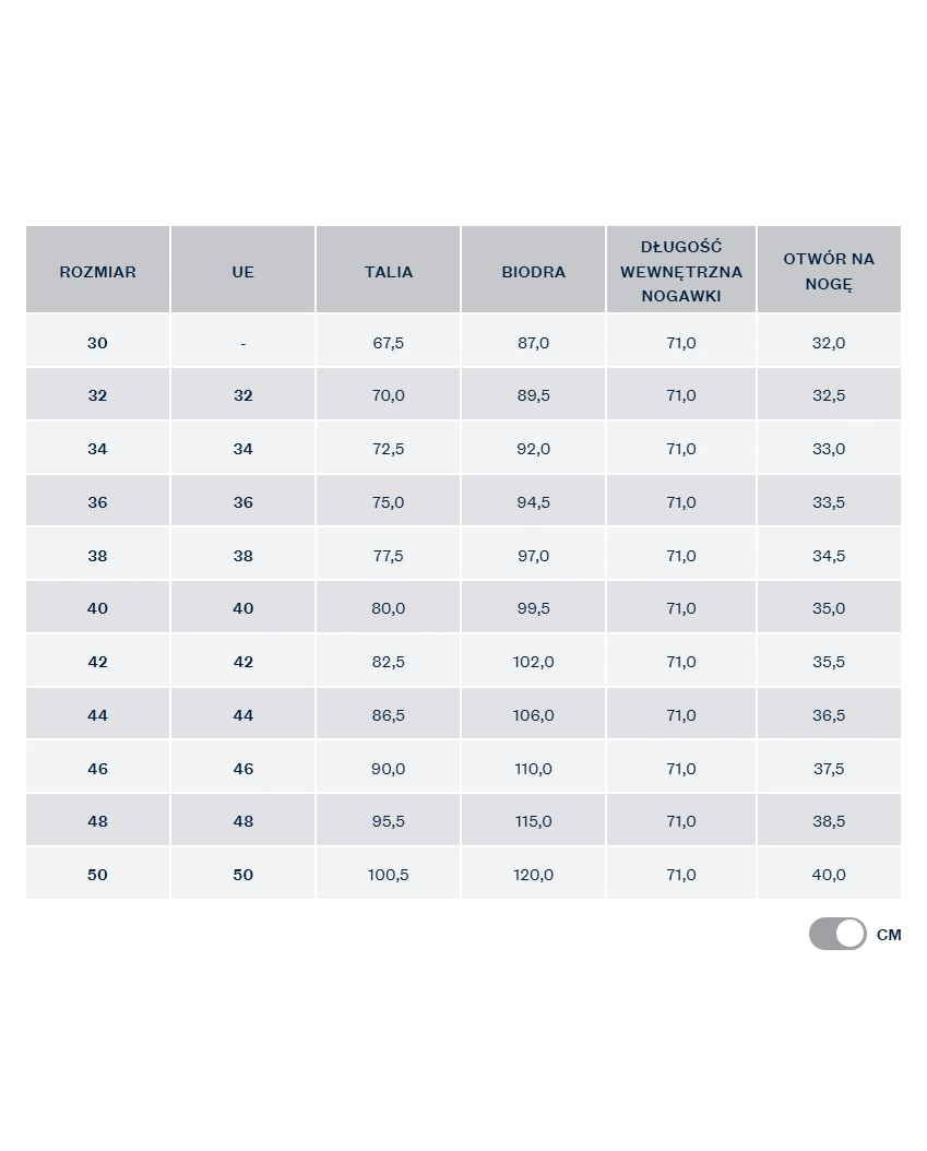 Granatowe spodnie chino - Image #5