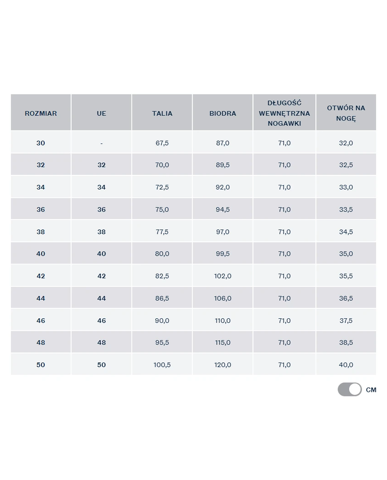 Granatowe spodnie chino - Image #5