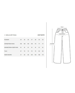 Czarne jeansy z szerokimi nogawkami - Image #5