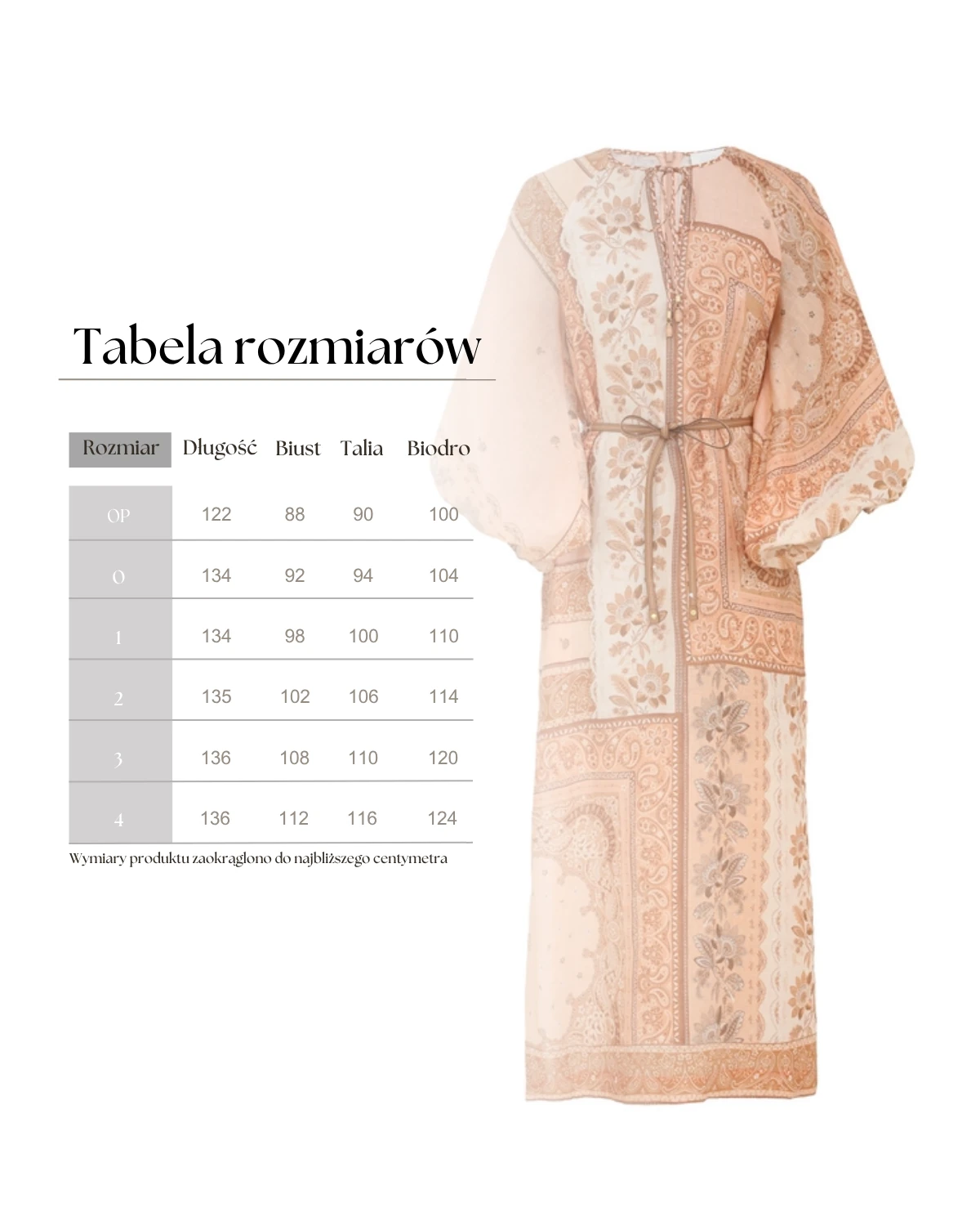 Lniana sukienka z pakiem - Image #5