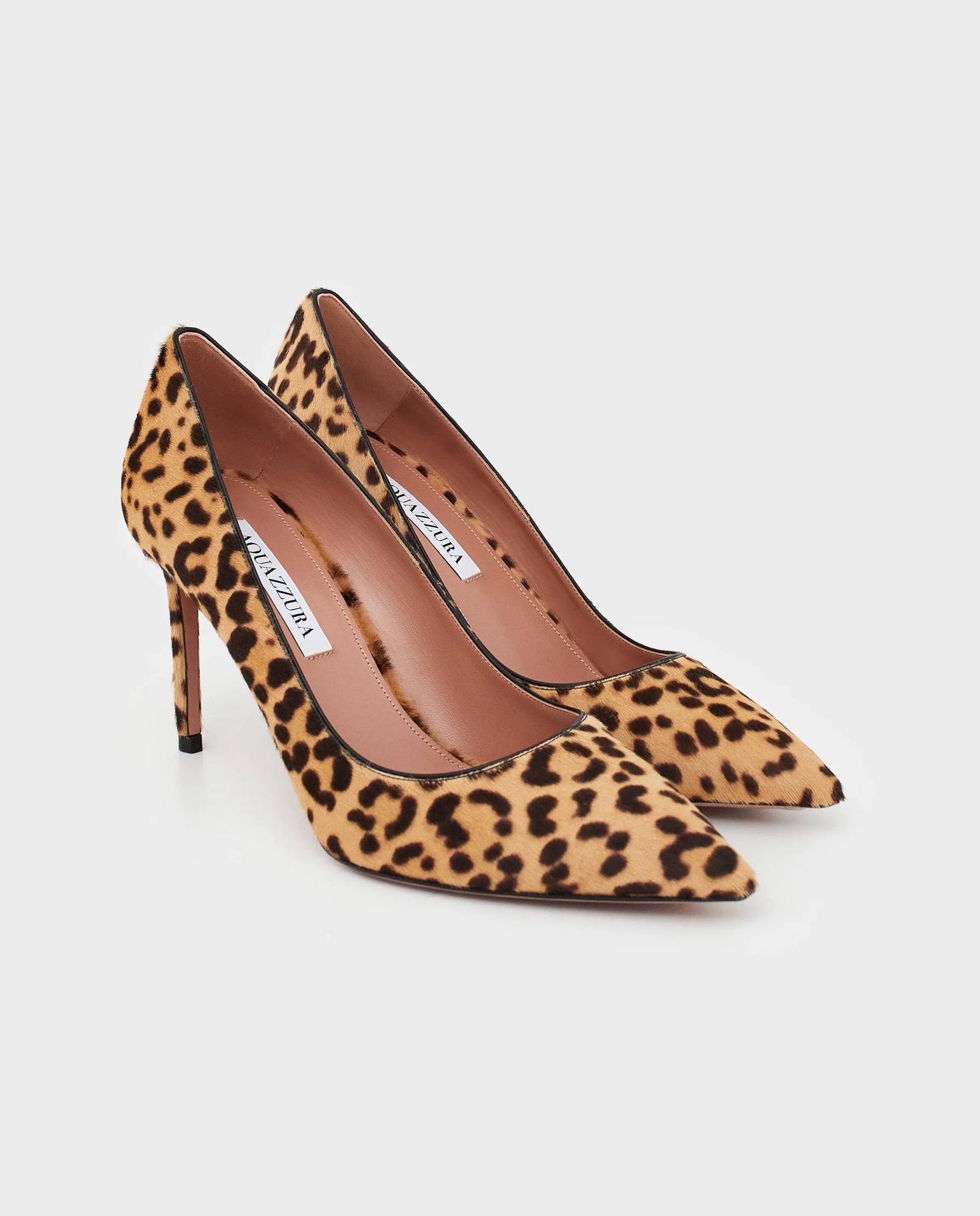 Szpilki w cętki lamparta Purist 85 - Image #1