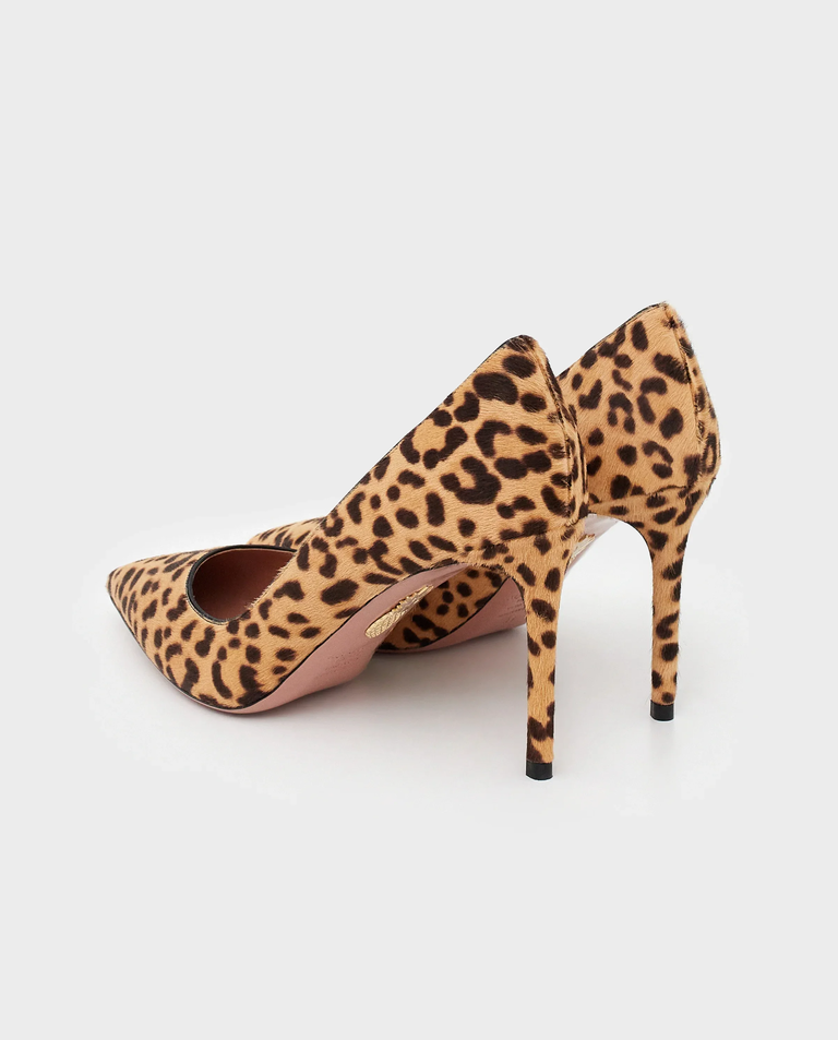 Szpilki w cętki lamparta Purist 85 - Image #2