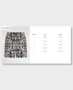 Spodenki kąpielowe z printem Majolica - Image #3